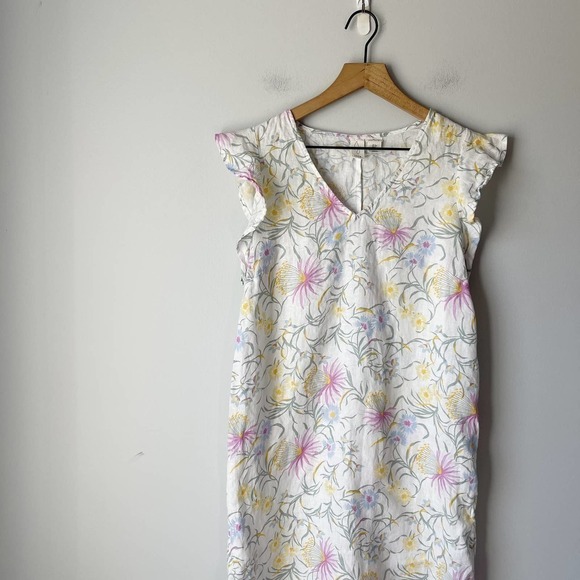 Joie Women's 100% Linen Floral Sundress Size Small - Picture 2 of 4